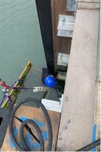 Fender replacement, Seawork Marine Services
